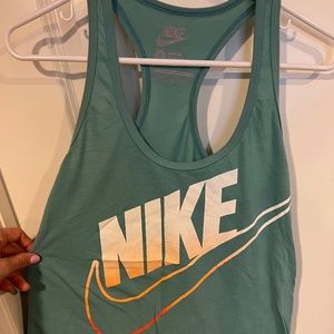 Nike racer back tank top